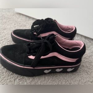 Lazy Oaf x Vans Old Skool Bad For You Black Pink Women’s 7.5 Rare Collab